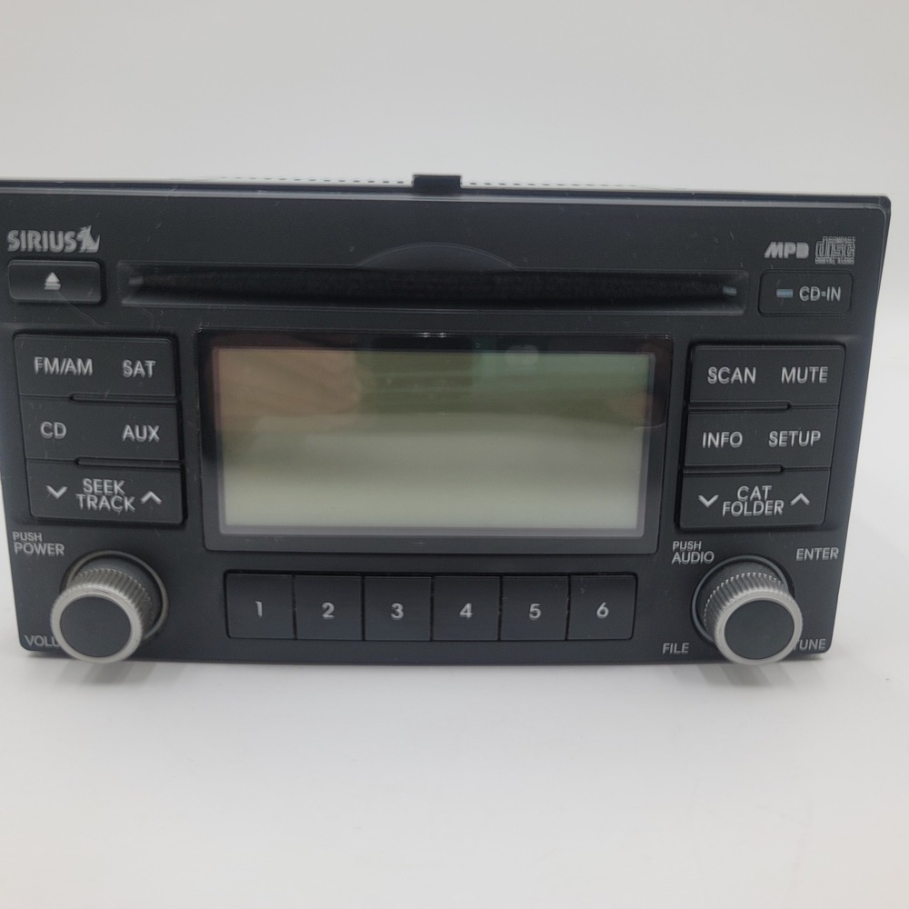 Kia Sportage 2005-2010 Sirius CD Player AM FM Radio 96160-1F610 Model A-200KM